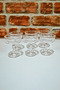 Footed Glass Delight Bowl-Honey Jam Bowl-Coffee Side Treatment-Chocolate Bowl-Yn-6 Pieces - 2