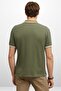 Fs Men's Khaki Slim Fit 100% Cotton Non-Curling Polo Collar T-Shirt - 4