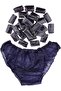 50Pcs Disposable Thong Panties No Wash Comfortable Good Elasticity Spa Breathable