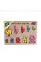 131-132 Ony Wooden Puzzle with Holder, from Large to Small -Onyıl