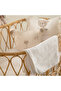 Harvey Baby Pique Coverlet 150x100 cm White