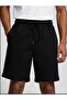 Men's Casual Bermuda Black Shorts