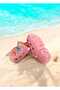 Comfortable Sole High Scale Jelly Bean Detailed Children's Slippers Cross Sandals Sabo - 2