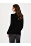 Black Slim Fit Crew Neck Basic Sweater 50310735-Vr046 - 5