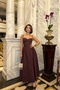 Women's Brown Strap Dress 1026-0041 - 6