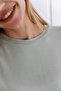 Crew Neck Loose Fit Modal T-Shirt - 5