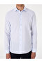 Light Blue Slim Fit Long Sleeve Shirt 50304594-Vr003 - 6
