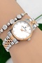 Steel Cord Women Wrist Watch 3 Atm Water Resistant Silver-Rose Zmdk1184 - 3