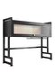 Metal Dish Drying Rack Holder Unit with Storage Cabinet - 5