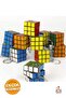 Intelligence Cube Keychain - 12 Mini Rubik Patience Cubes - 2