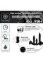 #8 x 1" Wood Screw 100PCS Black Phosphate Coated Stainless Flat Truss Head Fast Self Tapping Drywall - 7