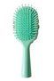 Green Color Stone and Love Written Hair Brush/Comb - 3