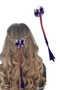 Pink Color Rabbit Model Hair Detailrubber Buckle - 2