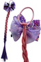Pink Color Rabbit Model Hair Detailrubber Buckle - 3