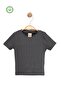 Girl's Camisole Crew Neck 100% Cotton Smoked T-Shirt