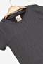 Girl's Camisole Crew Neck 100% Cotton Smoked T-Shirt - 2