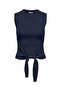 Jdycirkeline S/L O-Neck Tie Pull Knt