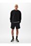 Men's Black 8'' Logo French Terry Shorts