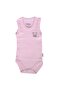 Pink Printed Baby Girl Report Bodysuit - 7