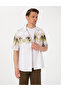 Khaki Oversize Short Sleeve Shirt 50304517-Vr027 - 3