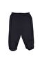 Unisex Booties Navy Blue Combed Cotton Single Bottom - 5