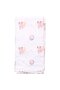 Ecru Pink Purple - Unisex Muslin Blanket with Hedgehog and Fox Pattern 80X90 - 4