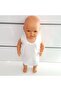 White Strap Snap-Snap Badi Bodysuit - 4