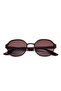 Polarized Sunglasses Matte Brown Frame Gradient Brown Mirror Lens 51mm - LC1211C02 - 5