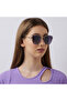 Polarized Sunglasses Gold Frame Gradient Grey Mirror Lens 59mm - LC1202C03 - 7