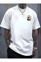 Summer Cotton T-Shirt for Men, 100% Pure Cotton, Cartoon Print, Round Neck, - 2
