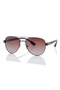 Polarized Sunglasses Grey Frame Gradient Brown Mirror Lens 60mm - LC1201C03 - 2