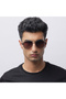 Polarized Sunglasses Grey Frame Gradient Brown Mirror Lens 60mm - LC1201C03 - 6