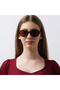 Polarized Sunglasses Brown Frame Brown Tortoise Mirror Lens 53mm - LC1213C03 - 6