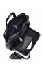 Black Leather Laptop Briefcase - 246 2 - 4