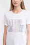 Crew Neck White Women's T-Shirt W3Gı08K9Sn1G011 - 4