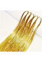 Hair Glitter Hair Tinsel Golden Blonde Hair Accessory (1 Pcs) - 3