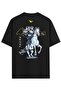 Oversize T-Shirt Mete Hun Emperor Gokturk Letters Custom Design - 2