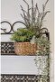Decorative Natural Color Seagrass Rectangular Wicker Basket Set of 3 - 3