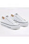 Chuck Taylor All Star Leather Platform White Sneaker 561680C-102 - 2