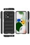 حافظة هاتف Xiaomi Poco X5 5G من السيليكون المثالي - أسود SPTGL - 3