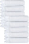 10 Pcs Hotel Bath Towel 100% Cotton 70X150 cm White 20/2 Ring 600 Gr