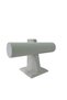 Domestic Production Suede Fabric Cream Color Watch - Bracelet Display Stand - 4