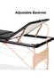 Massage Table Folding Massage Table Height Adjustable Professional Spa Bed 3-Piece with Carry Bag - 3
