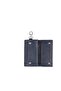 Leather Navy Blue Keychain 006 17 - 2