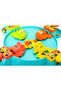 Hungry Frog Game - 4 Player Classic And Intelligent Puzzle Game-Blue-DHT-OT-10613