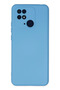 Xiaomi Redmi 10C Case Nano Inside Velvet Silicone - Blue Jojua