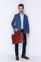 Laptop Briefcase Leather Bag - Tan 246 63 - 2
