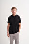 Slim Fit Polo Neck Lycra Comfortable Plain Knitted T-Shirt 4008