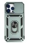 iPhone 14 Pro Max Case Pars Lens Ring Silicone - Green Gnzrz