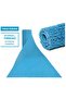 100X100Cm Turquoise Curly Mat-Raughs Non-Slip Runner Lidia 14mm